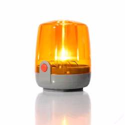rollyFlashlight Orange, blinkande ljus