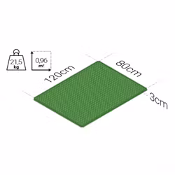 Skyddsmatta Ecoplank 120×80cm
