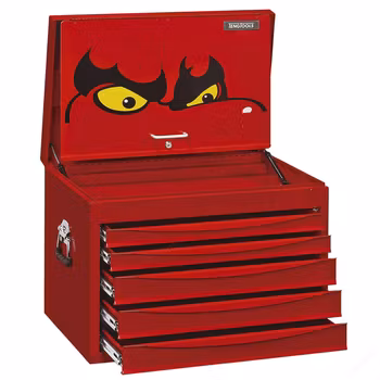 Verktygslåda TengTools TC805SV Classic 26 tum, 5 lådor