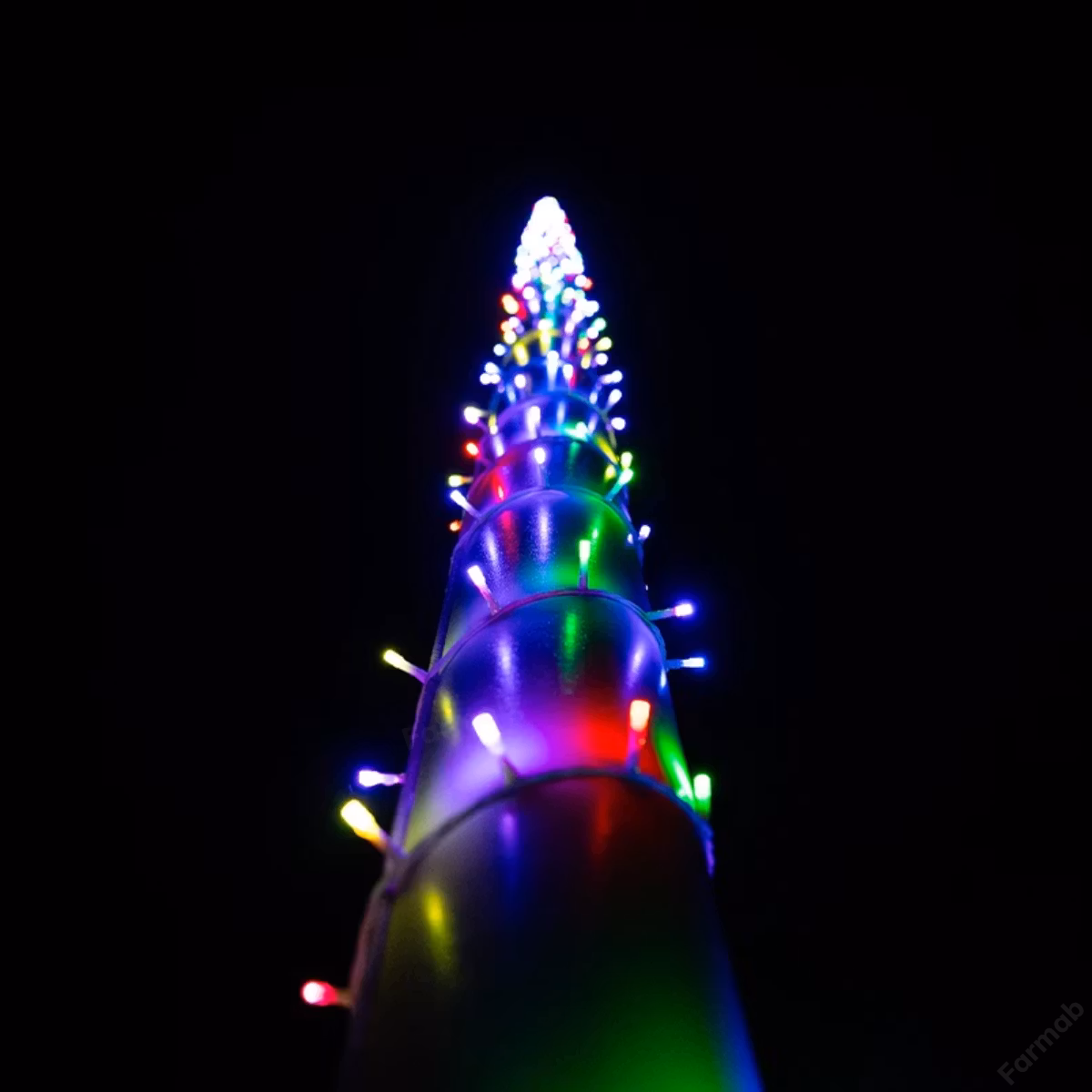 Skapa feststämning året runt med 400 RGBWW LED och fjärrkontroll