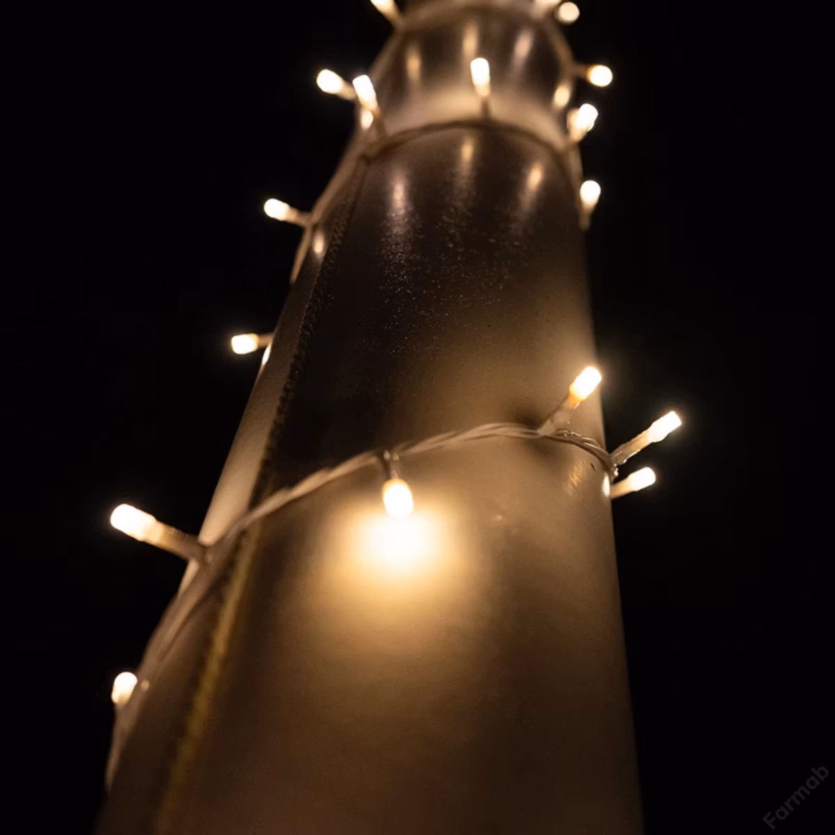 Flaggstångsslinga Glimma – Färgjusterbar LED-belysning för flaggstänger