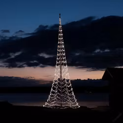 Flaggstångsbelysning Glimma Special Edition - Appstyrd 8/10 m