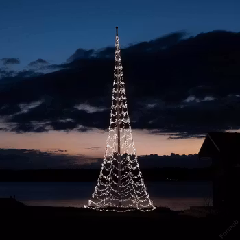 Flaggstångsbelysning Glimma Special Edition - Appstyrd 8/10 m