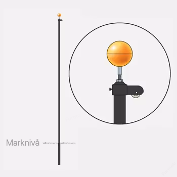 Teleskopisk Aluminiumstång Glimma