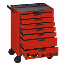 Montörvagn Teng Tools TCW907X - 7 lådor