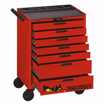 Montörvagn Teng Tools TCW907X - 7 lådor
