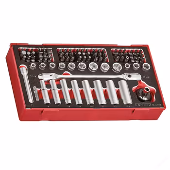 Teng Tools TEA1487 bits- och hylssats 87 delar