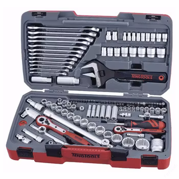 Teng Tools TM127 Mecca Pro hylsnyckelsats 127 delar