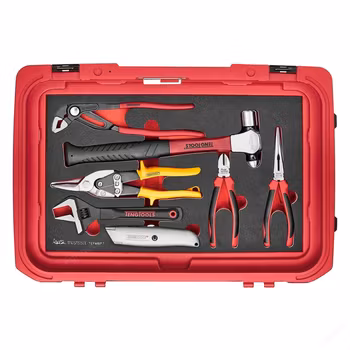 Serviceväska Teng Tools SCE2 med kulhammare, 118 delar