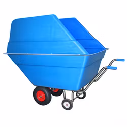 Strökärra Fritz 710 liter med dubbelmontage och överdel