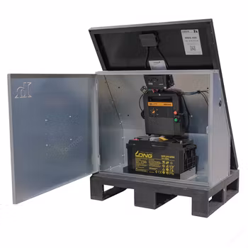 Inbrottssäker solcellsstation Gallagher MBS400 4J
