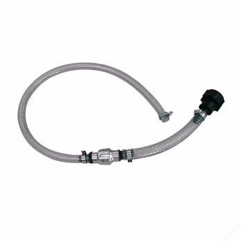 Bottenanslutningskit IBC tank med backventil 1,5 m