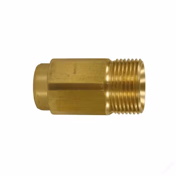 Adapter M22 M-1/4" F Max 400bar lång