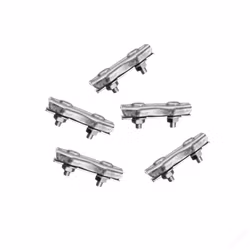 Wirelås för eltråd, galvaniserade 3 mm 5-pack