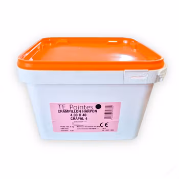 Hullingkrampor Crapal, 40x4mm 5kg