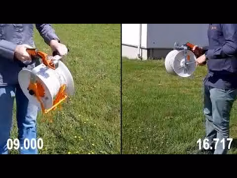 Spole med utväxling för 1200m Gallagher