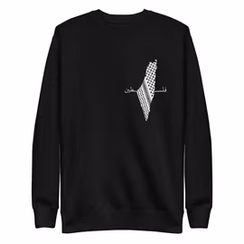 Keffiyeh Map Unisex Premium Sweatshirt