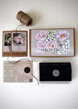 Fröbox/Direktså i kruka - WHITE BLUSH