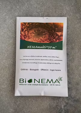 NEMAmulti - biologiskt medel mot larver och sorgmygg