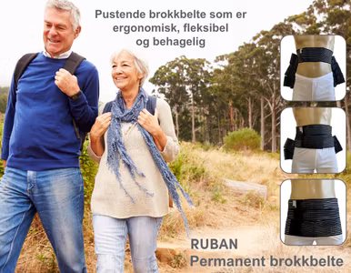 RUBAN - Permanent Brokkbelte