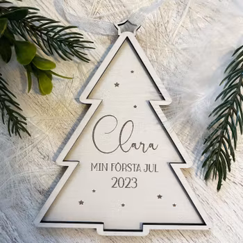 Julgran- Min första jul