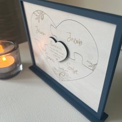 Tavla till mamma- pussel