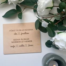 Först älskad mamma- sedan älskad mormor/farmor