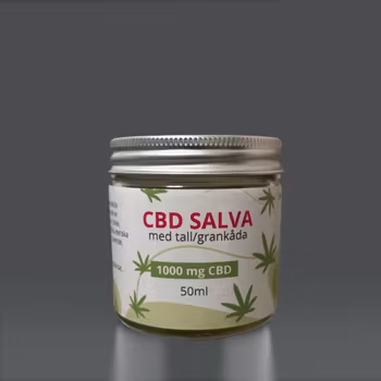 CBD Salva med Tall- & Grankåda – 1000 mg CBD