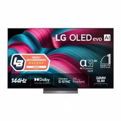 LG OLED77C54LA 77" 4K Ultra HD OLED Smart TV (2025)