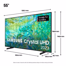 Samsung TU55CU8005KXXC OBS! Säljs endast i butik.