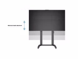 Multibrackets  M Motoriserat Golvstativ Dual Pillar 180 HD 65-110" Svart