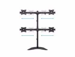 Multibrackets  M Deskstand Basic Quad