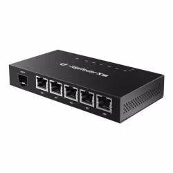 Ubiquiti EdgeRouter X, 4-portar, 1M pps, SFP, PoE, Gigabit Ethernet