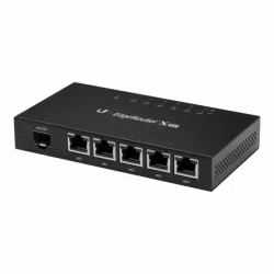 Ubiquiti EdgeRouter X, 4-portar, 1M pps, SFP, PoE, Gigabit Ethernet