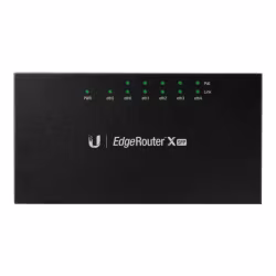 Ubiquiti EdgeRouter X, 4-portar, 1M pps, SFP, PoE, Gigabit Ethernet