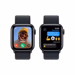 Apple Watch SE (2023) GPS + Cellular 40mm Aluminiumboett med Sportloop M/L