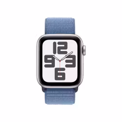 Apple Watch SE (2023) GPS 40mm Aluminiumboett med Sportloop S/M