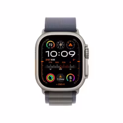 Apple Watch Ultra 2 GPS + Cellular 49mm Titanboett med Bergsloop - Medium
