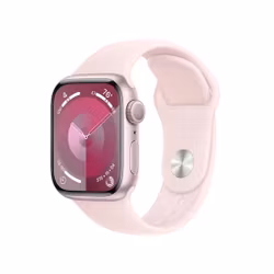 Apple Watch Series 9 GPS + Cellular 45mm Aluminiumboett med Sportband S/M