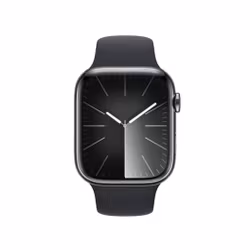Apple Watch Series 9 GPS + Cellular 41mm Rostfri stålboett Sportband S/M