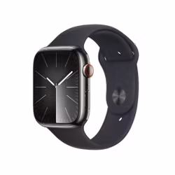 Apple Watch Series 9 GPS + Cellular 41mm Rostfri stålboett Sportband S/M