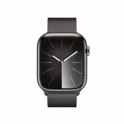Apple Watch Series 9 GPS + Cellular 41mm Rostfri stålboett med Milaneselänk