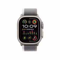 Apple Watch Ultra 2 GPS + Cellular 49mm Titanboett Terrängloop - S/M