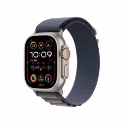 Apple Watch Ultra 2 GPS + Cellular 49mm Titanboett med Bergsloop - Small