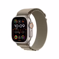 Apple Watch Ultra 2 GPS + Cellular 49mm Titanboett med Bergsloop - Small