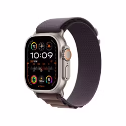 Apple Watch Ultra 2 GPS + Cellular 49mm Titanboett med Bergsloop - Small