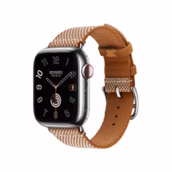 Apple Watch Hermès – Toile H Simple Tour 41 mm