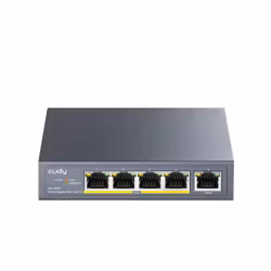 CUDY  Switch GS1005P 5-port Gigabit PoE+ 60W