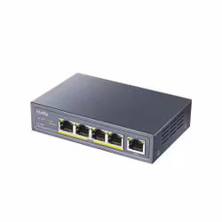 CUDY  Switch GS1005P 5-port Gigabit PoE+ 60W