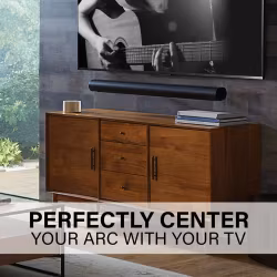 SANUS VÄGGFÄSTE SONOS ARC SOUNDBAR VIT